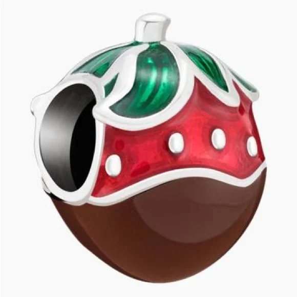 Chamilia Chocolate Covered Strawberry Charm - Picture 1 of 5